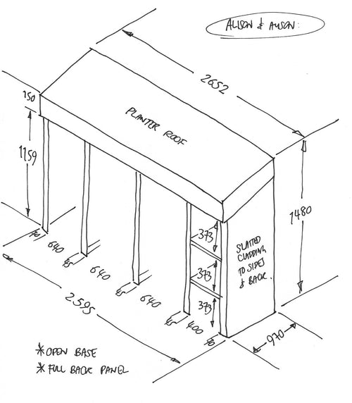 CUSTOM ORDER FOR ALISON - Bin Store