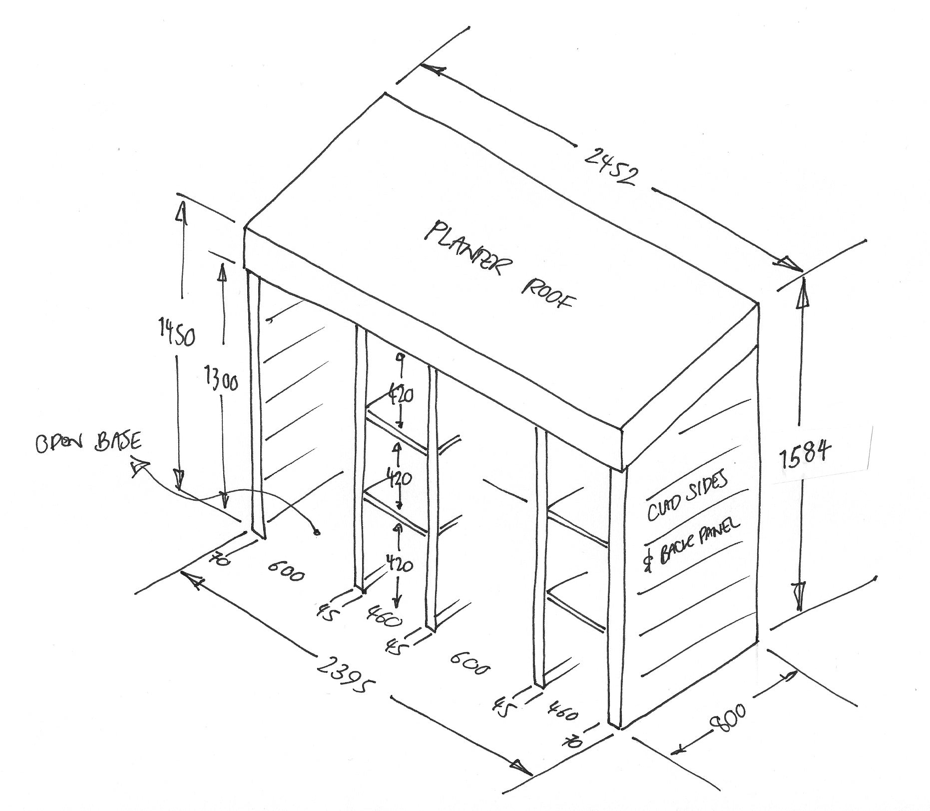 CUSTOM ORDER FOR MARTIN Bin Store (Updated) Bluum Stores
