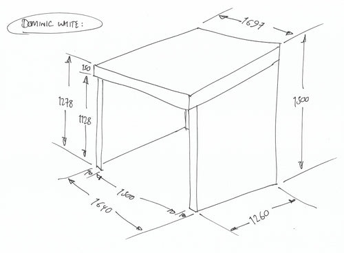 CUSTOM ORDER FOR DOMINIC WHITE - Bike Shelter with Green Roof