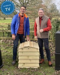 ITV's Love Your Weekend with Alan Titchmarsh, with our beehive style compost bin