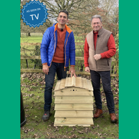 ITV's Love Your Weekend with Alan Titchmarsh, with our beehive style compost bin
