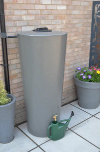 420 Litre Just Water Big City Water Butt in Millstone colour 