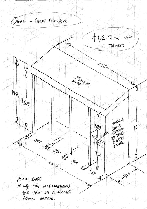 CUSTOM ORDER FOR JENNY - Bin Storage