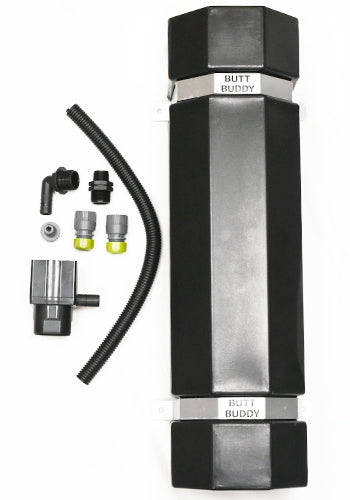 ButtBuddy rainwater management system for use with water butts