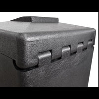 Hinged lid of the HOTBIN 200L composting bin, a hot composter for garden, food and pet waste