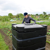 Extra large compost bin: the HOTBIN Mega 700L hot composter
