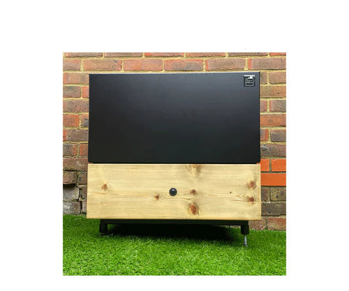 Height adjustable stand for the Dipping Tank / Water Butt on an uneven surface