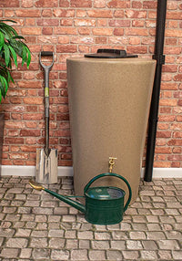 200 Litre Just Water City Water Butt in Sandstone colour