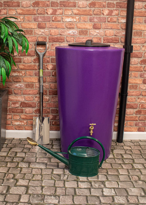 200 Litre Just Water City Water Butt in Purple colour