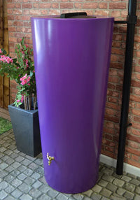 420 Litre Just Water Big City Water Butt in Purple colour 