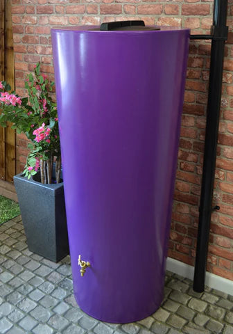 420 Litre Just Water Big City Water Butt in Purple colour 