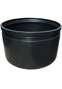 Extra Large Tree Planter / Open Top Water Tank - Black