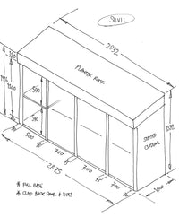 CUSTOM ORDER FOR SILVI- Bin & Recycling Store